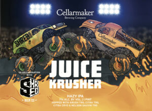 Juice Krusher – Hazy IPA – Shred Collab